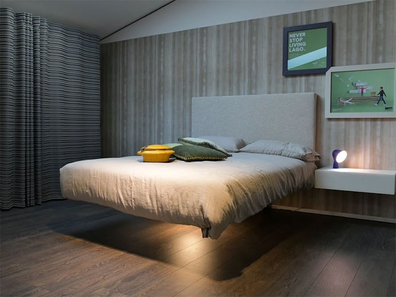 компактная мебель для экономии пространства в спальне